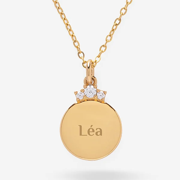 Collier Médaillon Confident