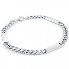 Gourmette Signature Argent