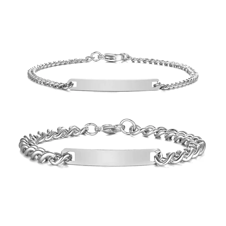 Gourmette Signature Argent